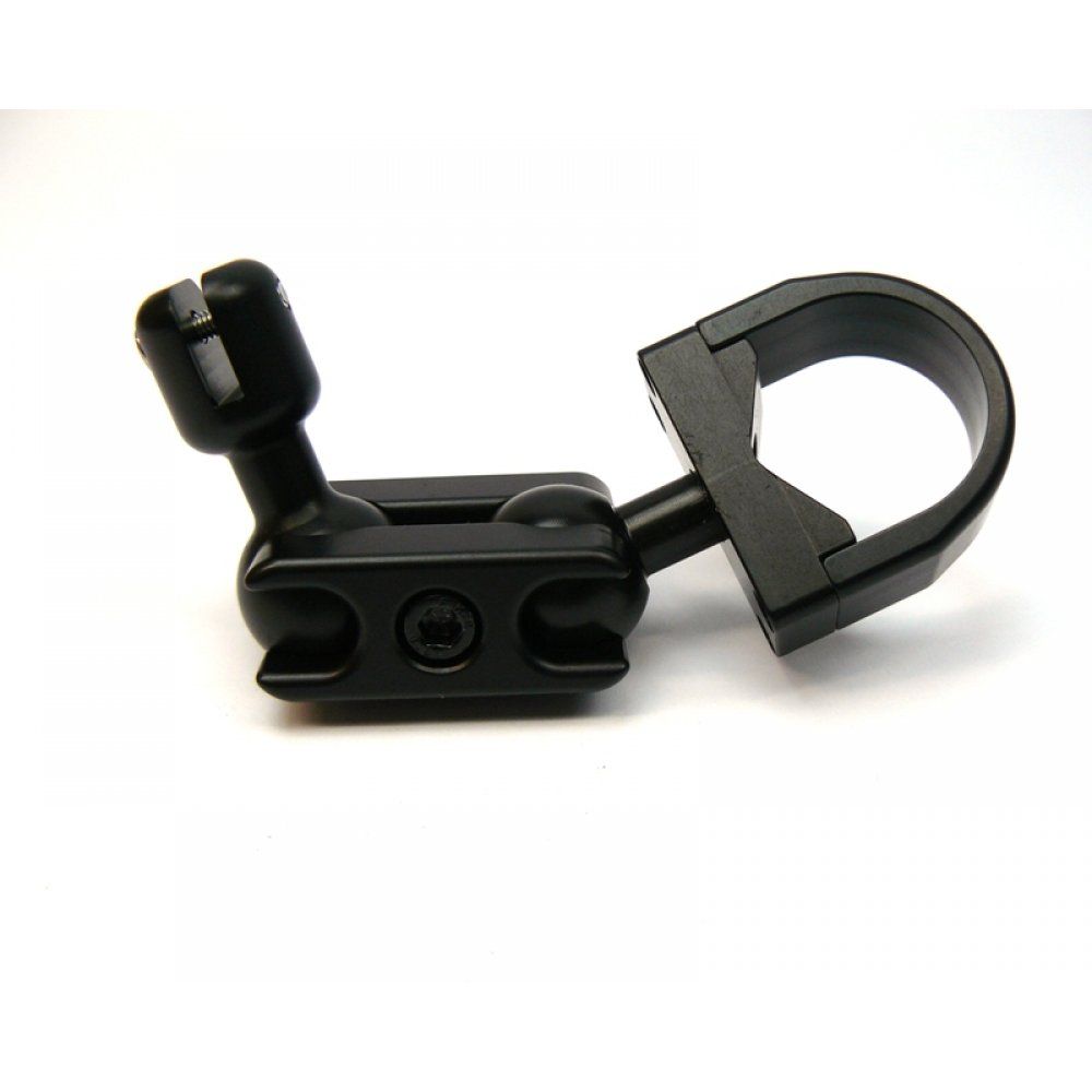 RA 4320-75-Ø32mm GAR Alu Kamera Halter Kugelflex® mit Lenkerschelle 75 Ø32mm