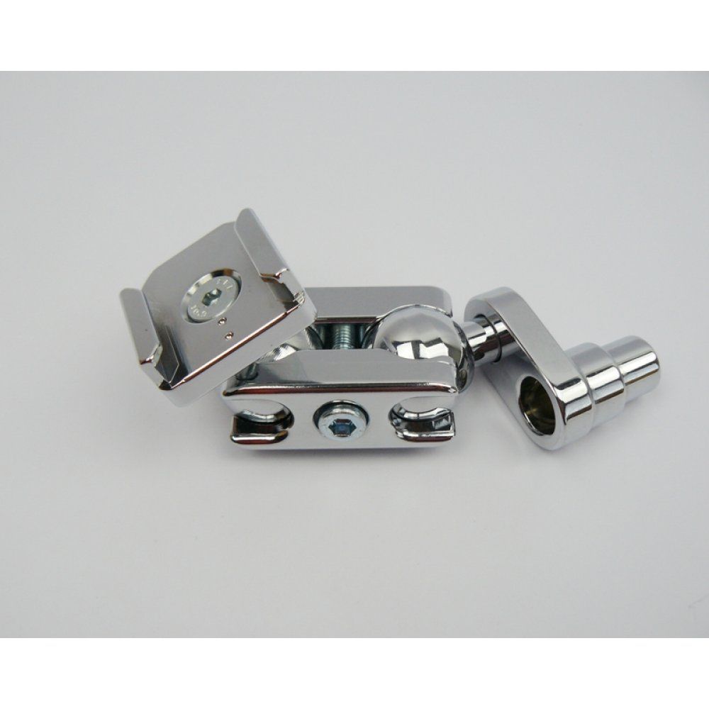 RA 4070chrom-50-für Modell 5-6 GoPro Alu Halter Kugelflex® chrom mit Versatzhalt