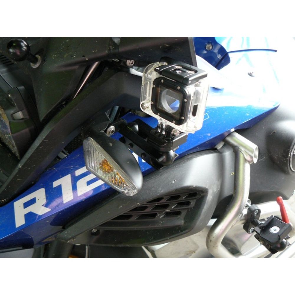 RA 4060-75-für Modell 1-4 GoPro Alu Halter Kugelflex® zur Montage am Blinker 75