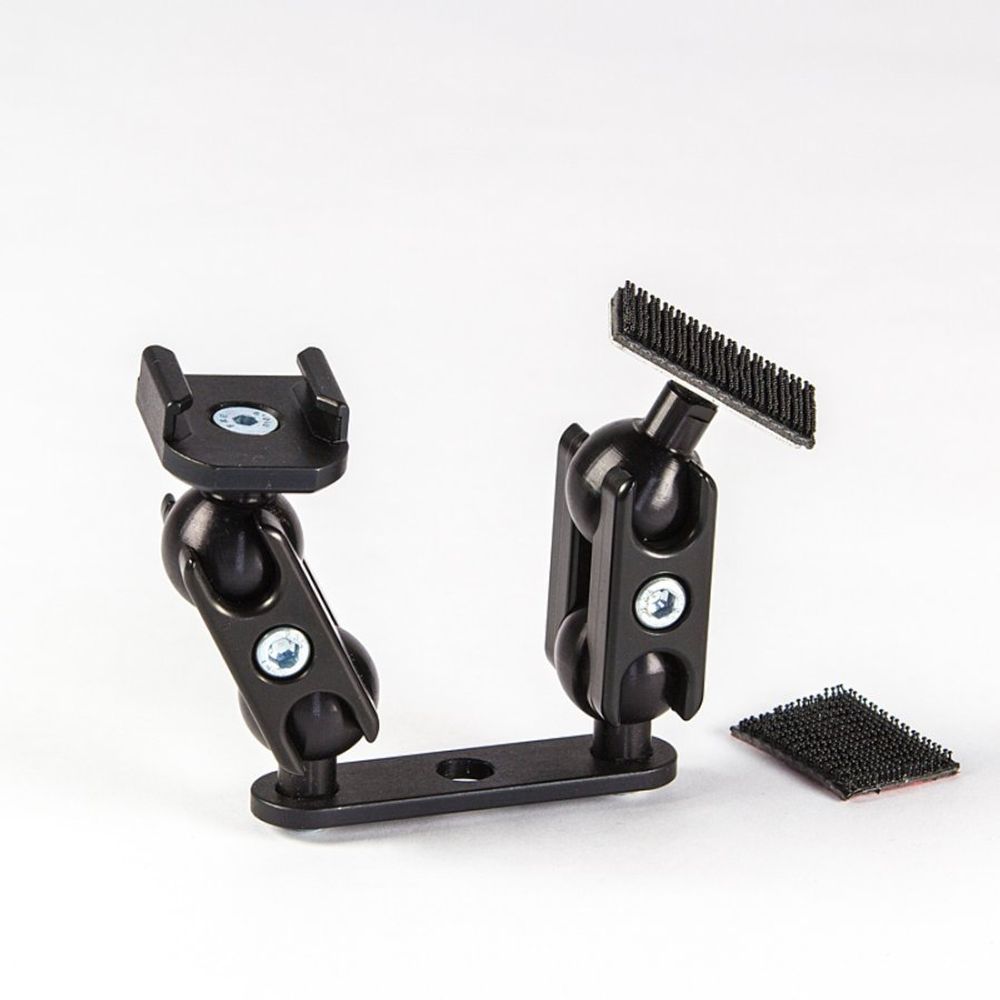 RA 4052-Klemme 50 und 50-für Modell 7 GoPro / WiFi Alu Halter doppelt Kugelflex®