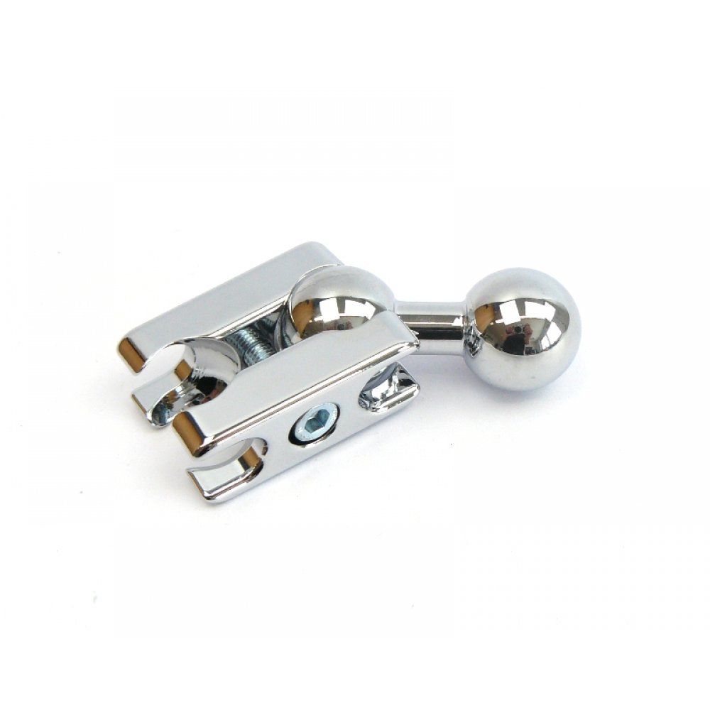 RA 2015chrom-50 Klemmverbinder / Verbinder mit Doppelkugel Alu Kugelflex® chrom