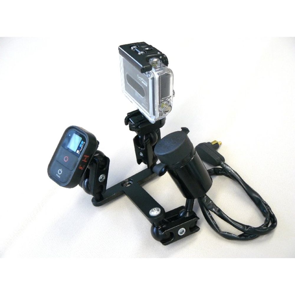 RA 4080-für Modell 1-4 Stromversorgung mit 3 x L050 Alu Halter Kugelflex® zur Mo