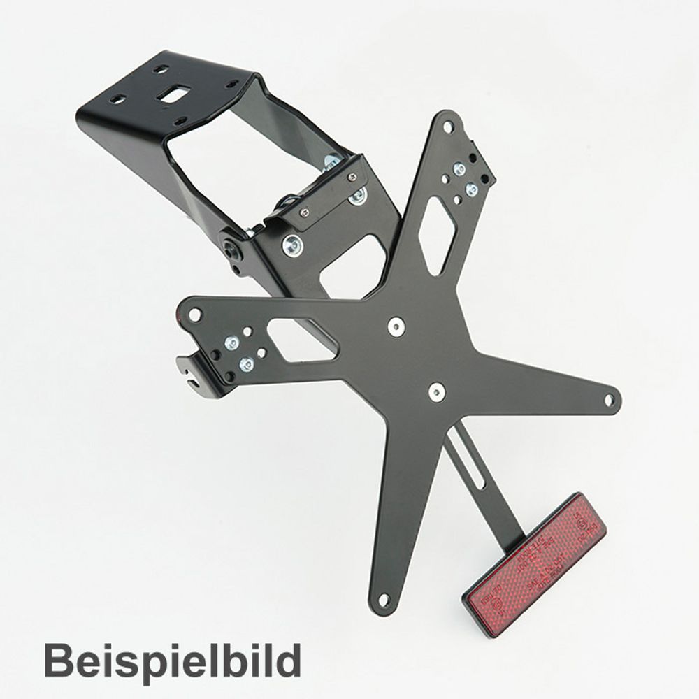 Ibex 10006649 Kompatibel/Ersatz für Kennzeichenhalter Universal Typ 1 Schwarz