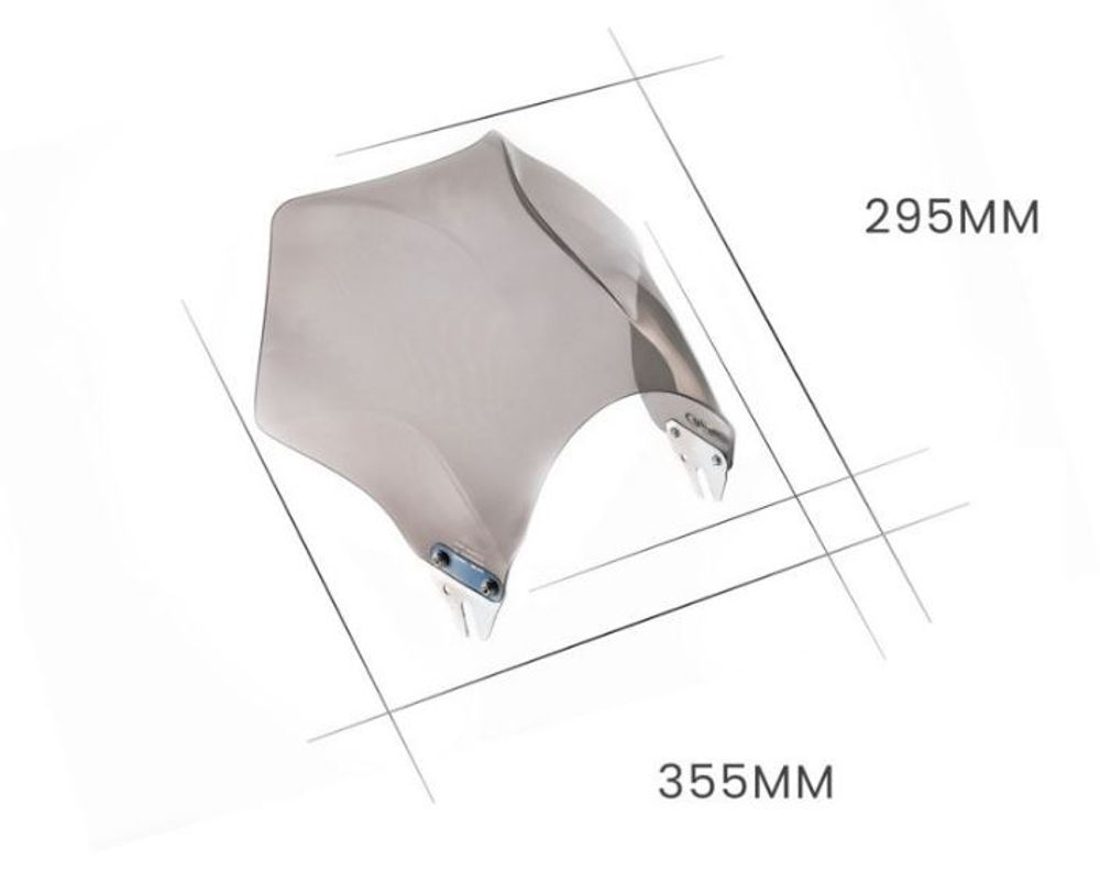 PUIG 0013F Raptor  passend fuer KAWASAKI ER-5 TWISTER Stark getönt