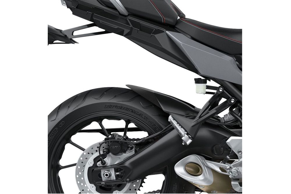 PUIG 0016J Kotflügelverlängerung  passend fuer YAMAHA TRACER 900 GT Mattschwarz