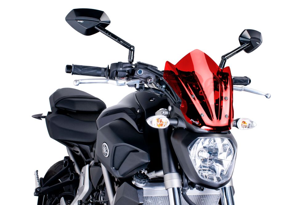 PUIG 7015R New Generation Sport  passend fuer YAMAHA MT-07 Rot