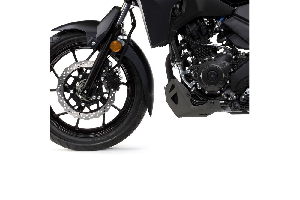 PUIG 0030N Verlängerung des vorderen Schutzblechs  passend fuer SUZUKI DL250 V-STROM Schwarz