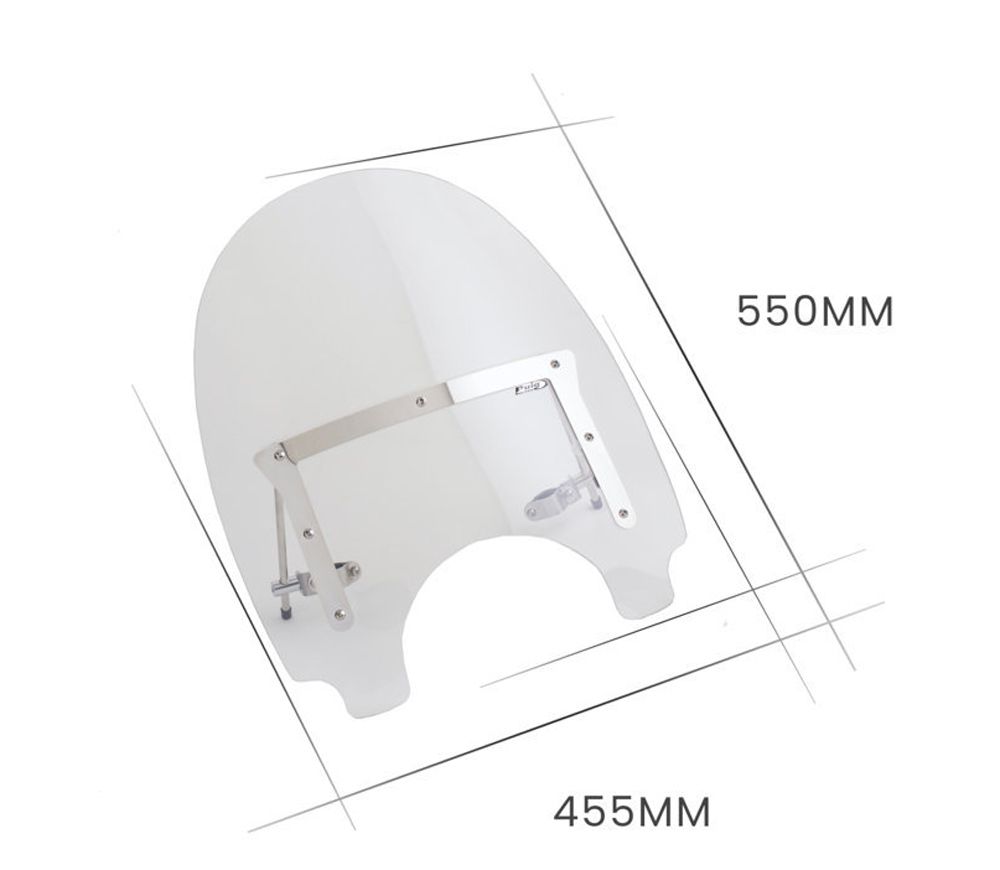 PUIG 0129W Highway  passend fuer SUZUKI VL125 INTRUDER  Transparent