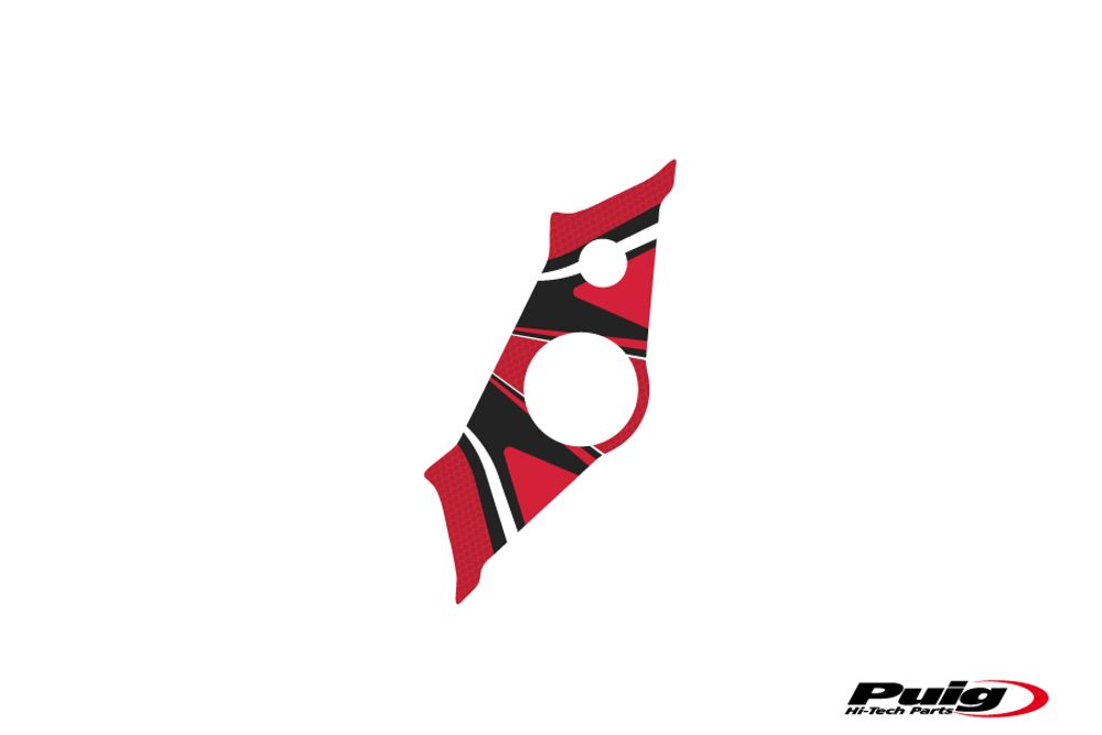 PUIG 6926R Radikal Yoke Protector  passend fuer YAMAHA YZF-R6 Rot