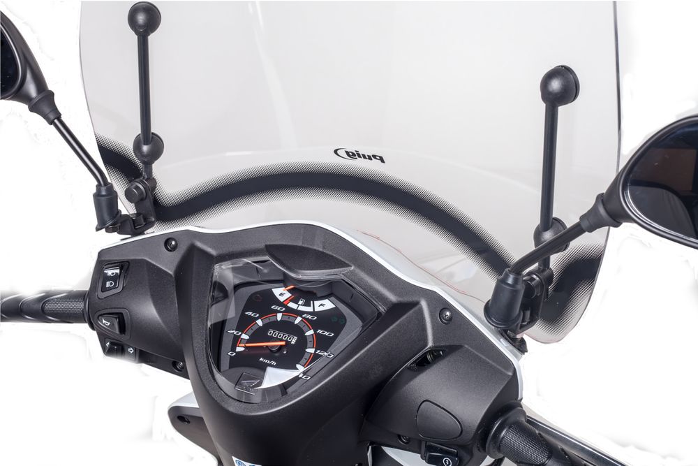 PUIG 5893W Rollerscheibe T.S.  passend fuer HONDA VISION 110 Transparent