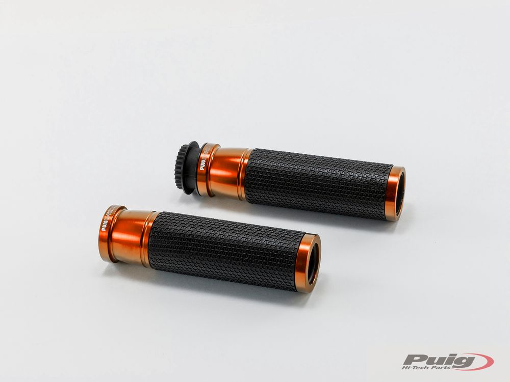 PUIG 6326T Ascent Griffe  passend fuer KAWASAKI KLE500 Orange