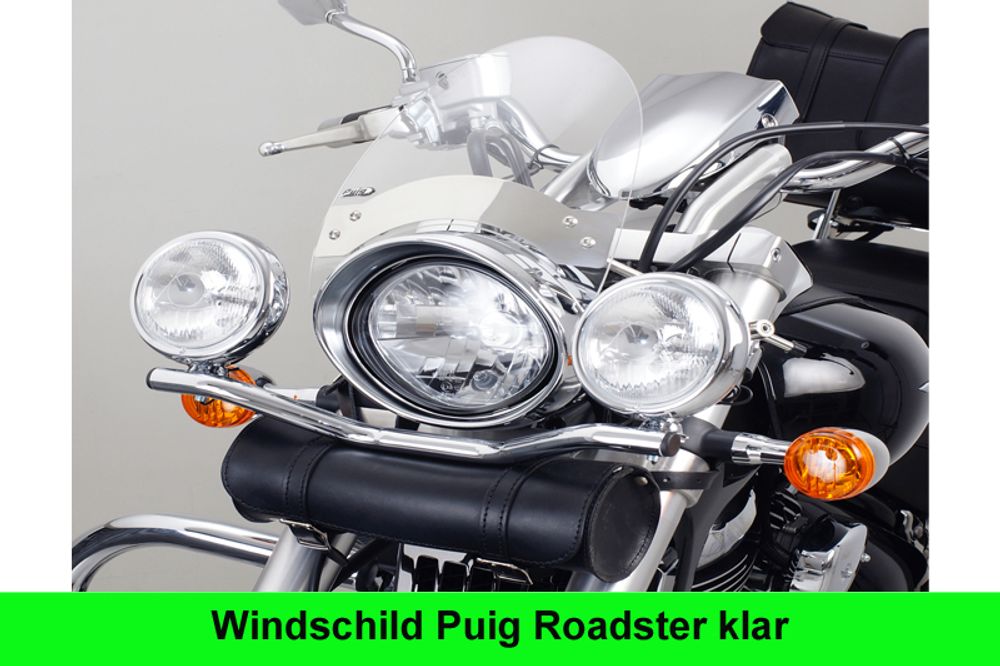 PUIG 0444W Roadster  passend fuer SUZUKI VL125 INTRUDER  Transparent