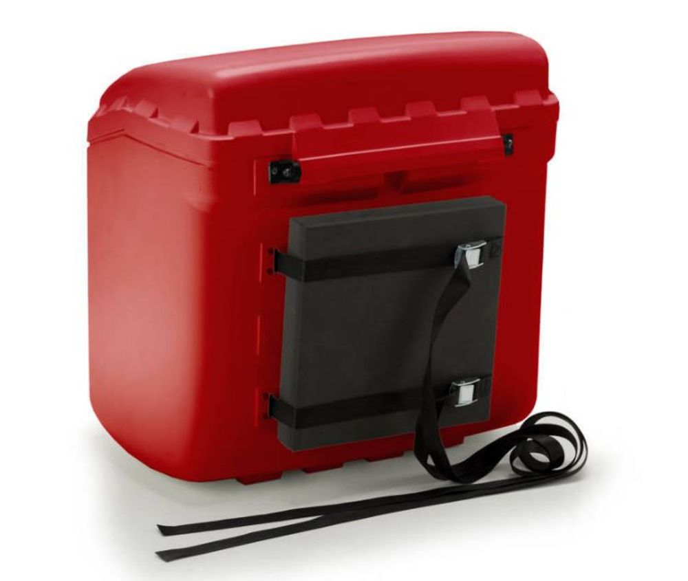 PUIG 0468R Maxi Box  passend fuer SYM SYMPHONY SR 125 Rot