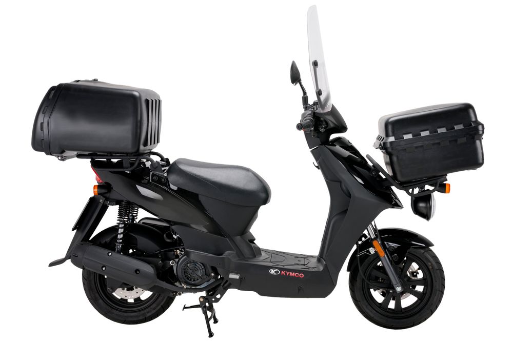 PUIG 0468N Maxi Box  passend fuer SYM SYMPHONY SR 125 Schwarz