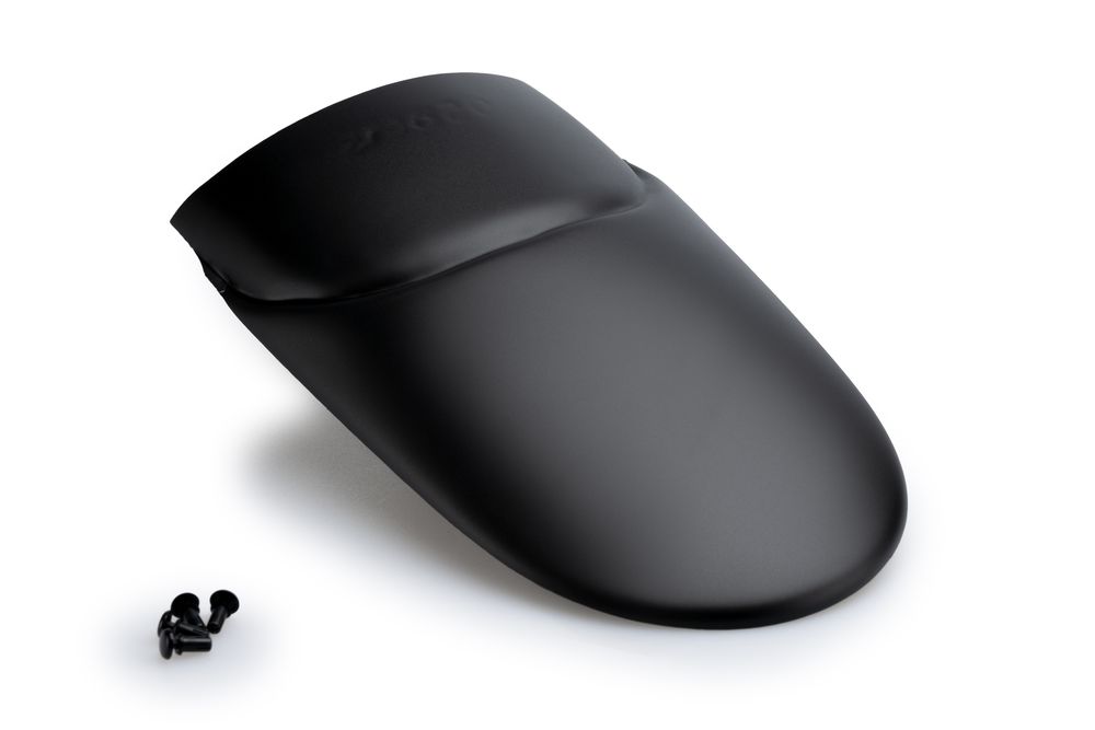 PUIG 21642N Verlängerung des vorderen Schutzblechs  passend fuer HARLEY DAVIDSON SOFTAIL LOW RIDER S FXLRS Schwarz