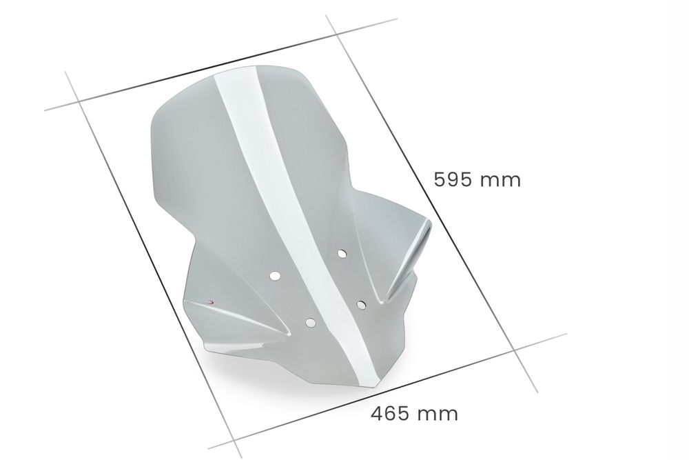 PUIG 21482H Windschutzscheibe V-Tech Line Touring  passend fuer APRILIA SR GT 125 Getönt