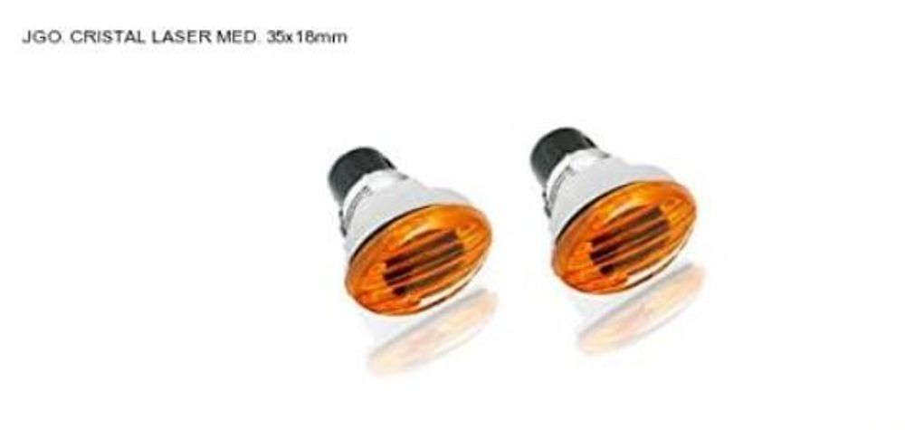 PUIG 0533K Mini Ovalado Blinkerset  passend fuer UNIVERSAL UNIVERSAL Laser