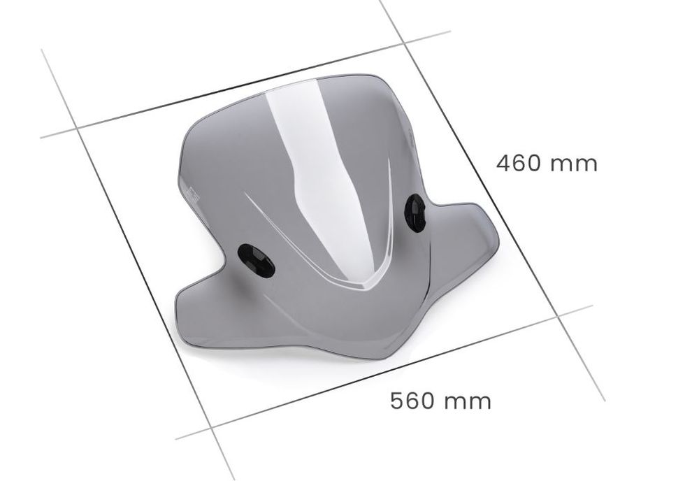 PUIG 0572H Rollerscheibe City Touring  passend fuer UNIVERSAL UNIVERSAL Getönt