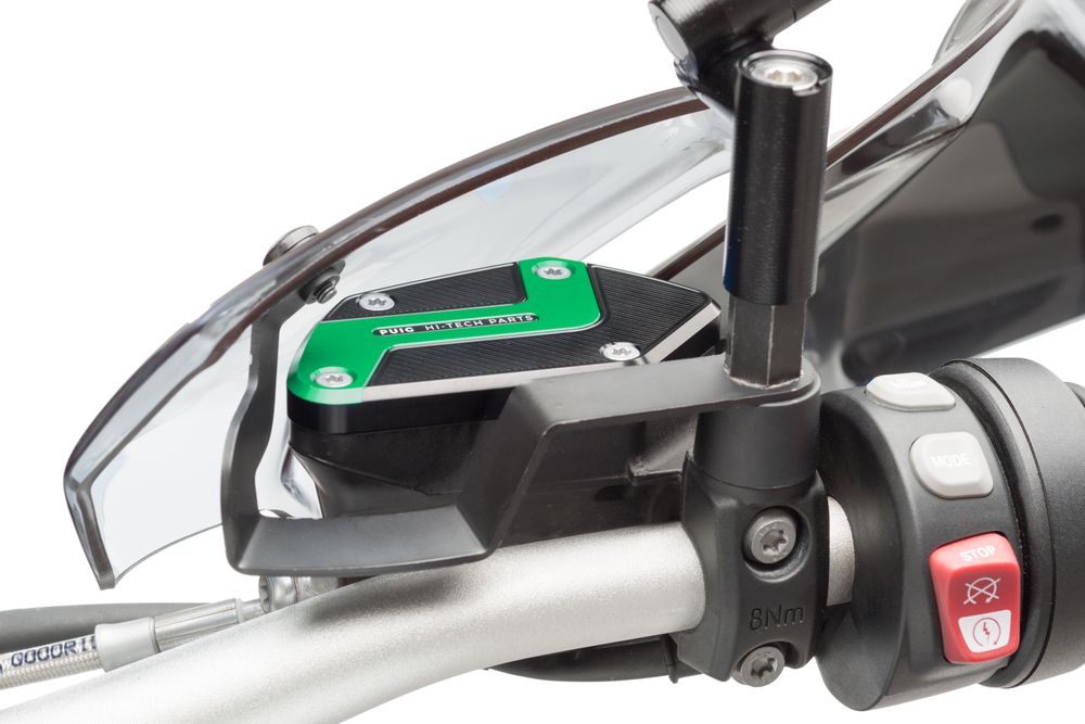 PUIG 9282V Kupplungsflüssigkeitsbehälterdeckel  passend fuer BMW R1200GS Grün