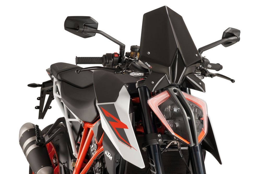 PUIG 9692N New Generation Touring  passend fuer KTM 1290 SUPERDUKE R Schwarz