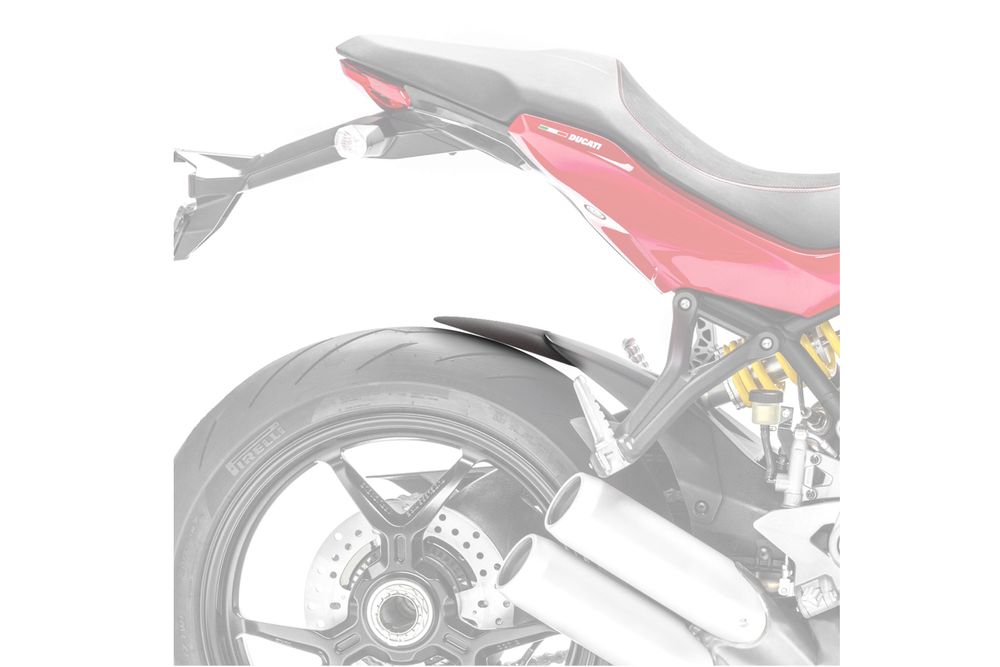 PUIG 9887J Kotflügelverlängerung  passend fuer DUCATI MONSTER 1200 S Mattschwarz