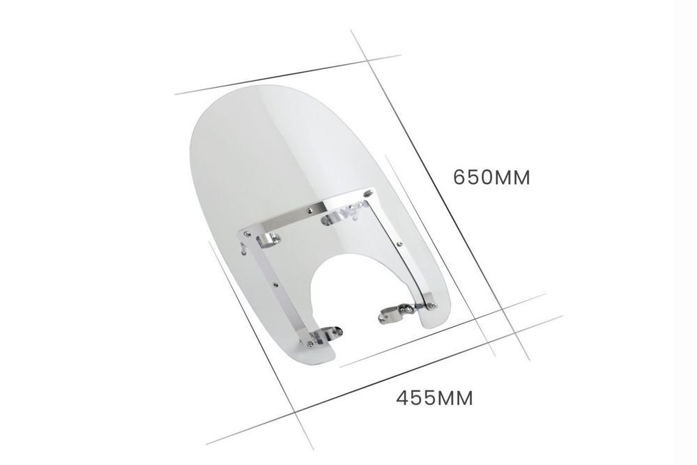 PUIG 0867W America I  passend fuer SUZUKI VL125 INTRUDER  Transparent