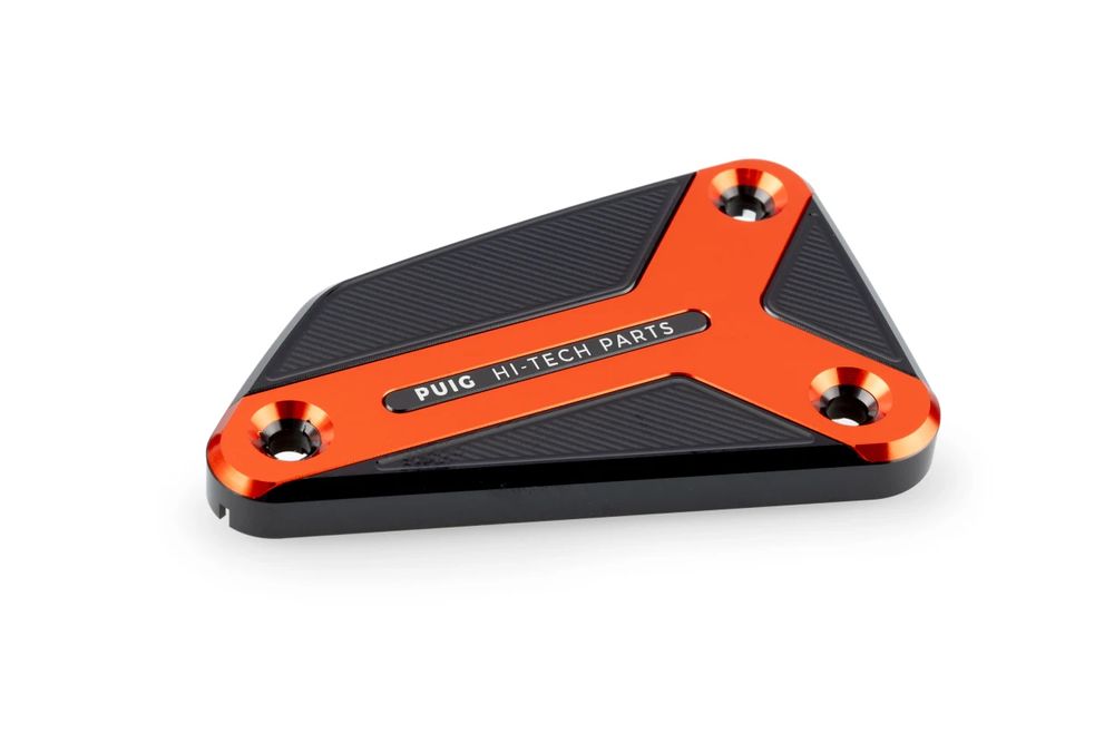 PUIG 22004T Vorderer Bremsflüssigkeitsbehälterdeckel  passend fuer KTM 990 DUKE Orange