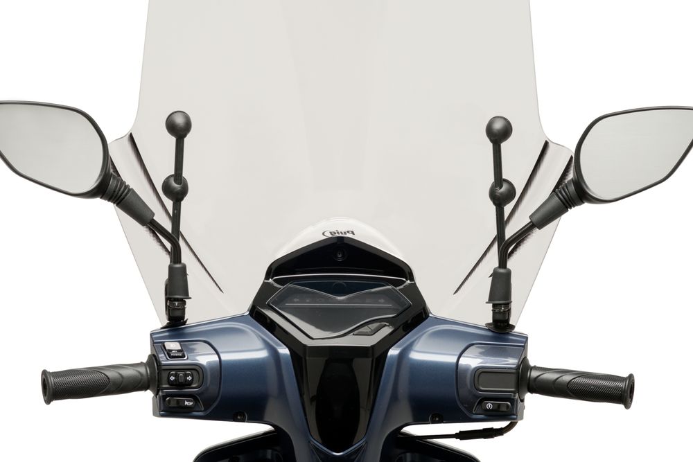 PUIG 20827W T.X.  passend fuer SYM SYMPHONY 125 ie ST 4T AC E5 Transparent