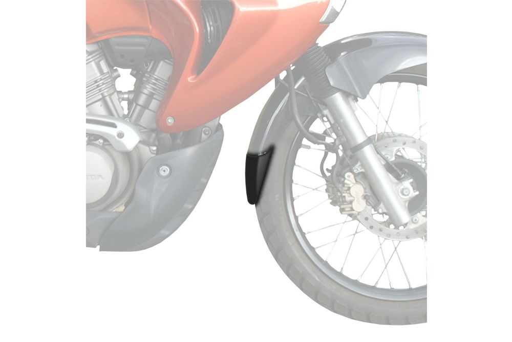 PUIG 9920N Verlängerung des vorderen Schutzblechs  passend fuer HONDA XL650V TRANSALP Schwarz