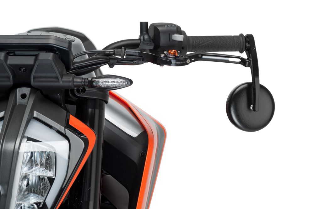 PUIG 9691N Grand Tracker Rückspiegel  passend fuer YAMAHA XJR1300 Schwarz