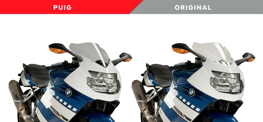 PUIG 2207H Tourenscheibe  passend fuer BMW K1200 S Getönt