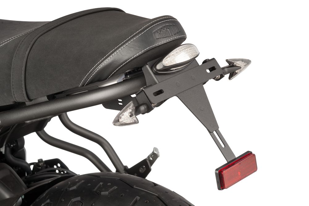 PUIG 8733N Kennzeichenhalters  passend fuer YAMAHA XSR700 Schwarz