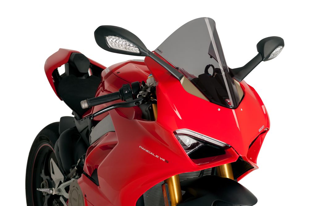 PUIG 9690F R-Racer Scheibe  passend fuer DUCATI PANIGALE V4S Stark getönt
