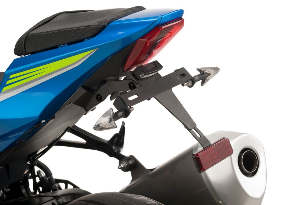 PUIG 9451N Kennzeichenhalters  passend fuer SUZUKI GSX-R1000 Schwarz