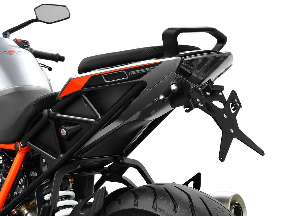 Ibex 10006559 Kompatibel/Ersatz für Kennzeichenhalter KTM 1290 Super Duke GT Schwarz