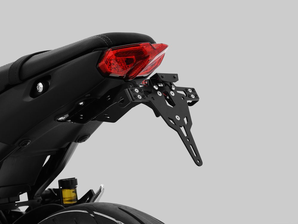 Ibex 10008213 Kompatibel/Ersatz für Kennzeichenhalter Yamaha MT-09 BJ 2021-22 Schwarz