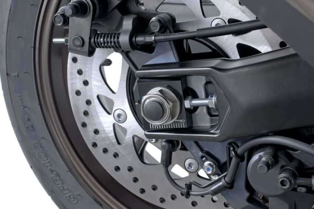 PUIG 7357N Radspanner Hinterrad  passend fuer YAMAHA T-MAX 530 Schwarz