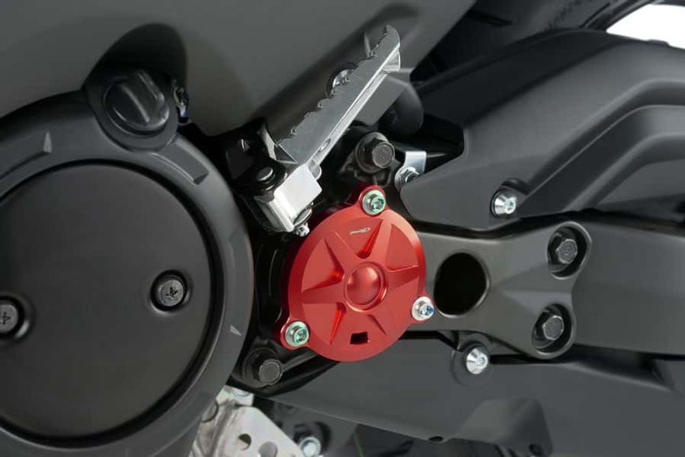 PUIG 8502R Sump Cover  passend fuer YAMAHA T-MAX 530 Rot