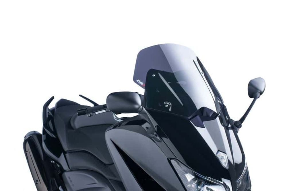 PUIG 6036H Windschutzscheibe V-Tech Line Sport  passend fuer YAMAHA T-MAX 530 Getönt