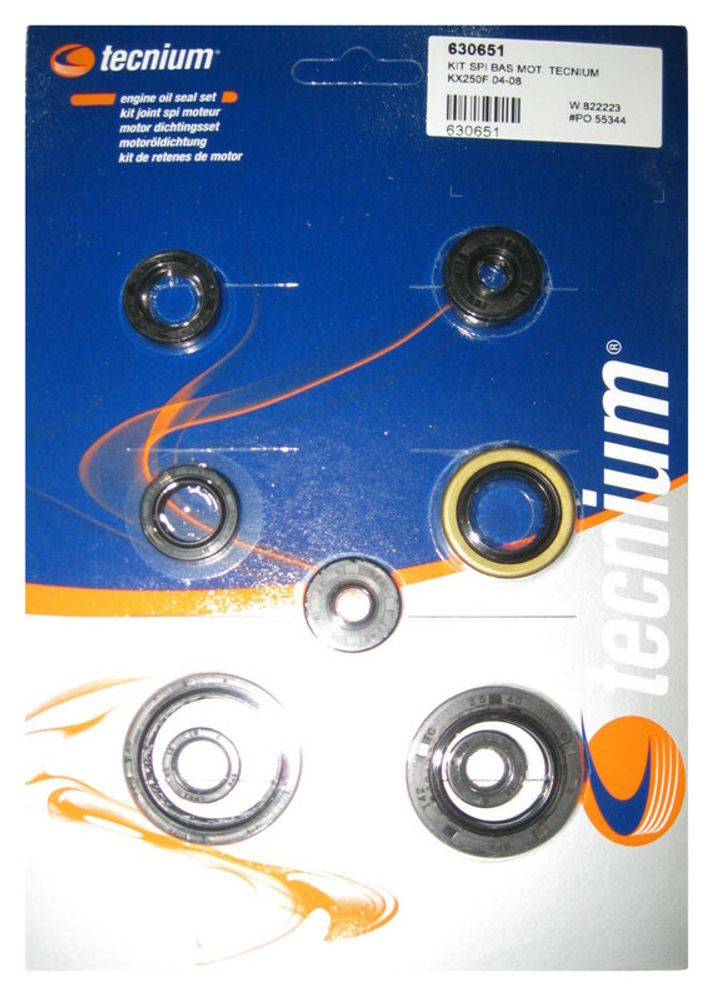 SP 1016045 TECNIUM Satz Motor-Simmerringe  passend fuer KAWASAKI KX 250 F