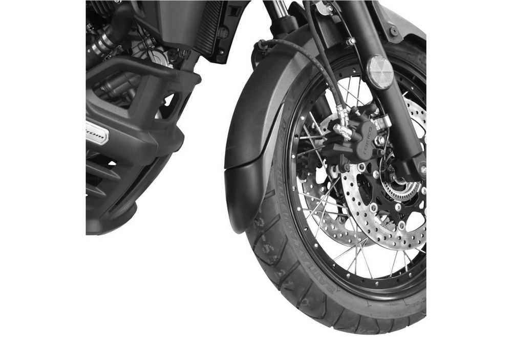 PUIG 6159N Verlängerung des vorderen Schutzblechs  passend fuer SUZUKI DL650 V-STROM Schwarz
