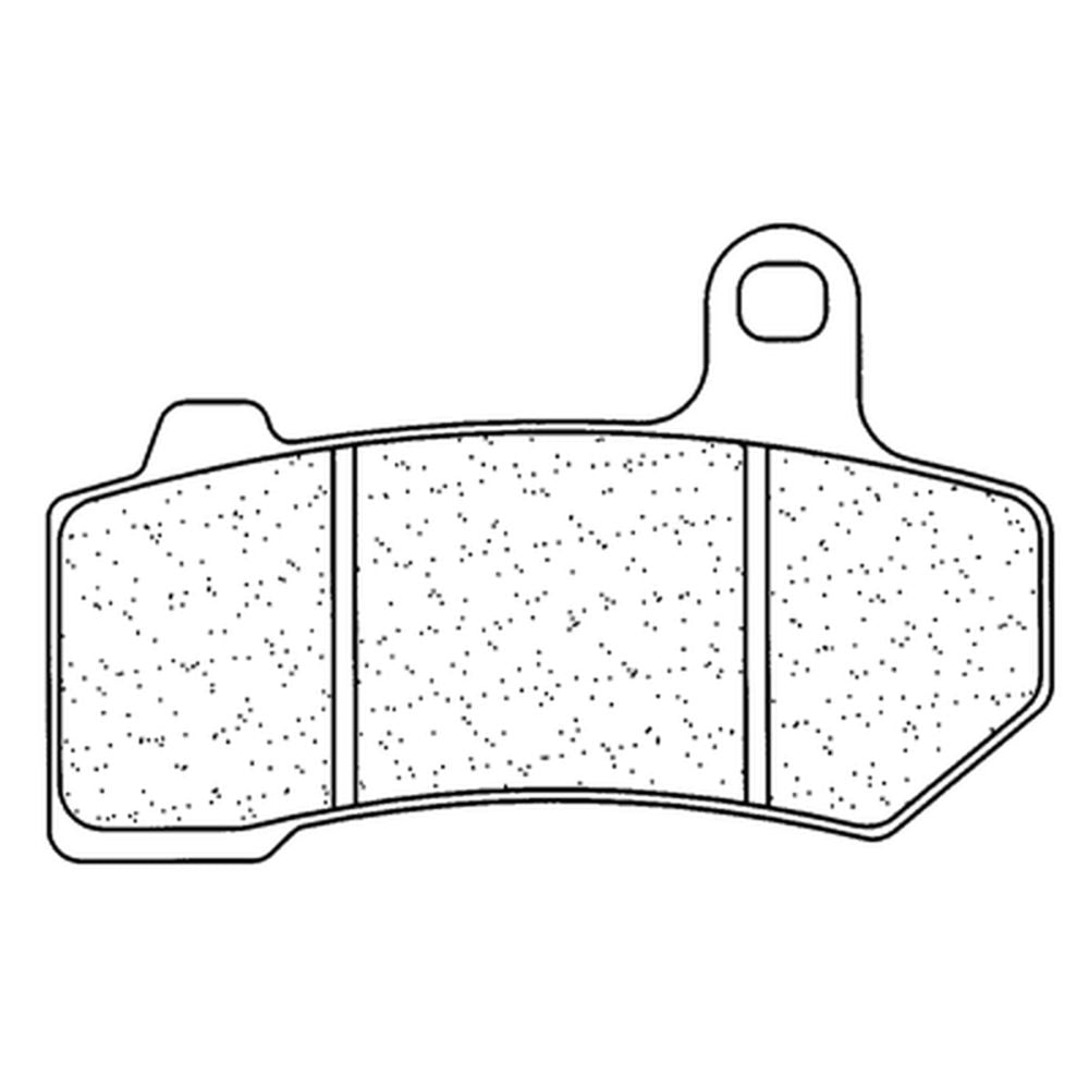 SP 1034734 CL BRAKES Racing Sintermetall Bremsbeläge - 1172RX3  passend fuer HARLEY DAVIDSON FLHRC 1584