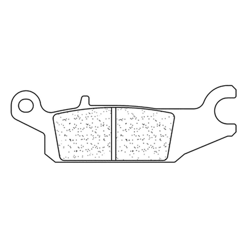 SP 1034751 CL BRAKES ATV Sintermetall Bremsbeläge - 1195ATV1  passend fuer YAMAHA YFM 700 GRIZZLY