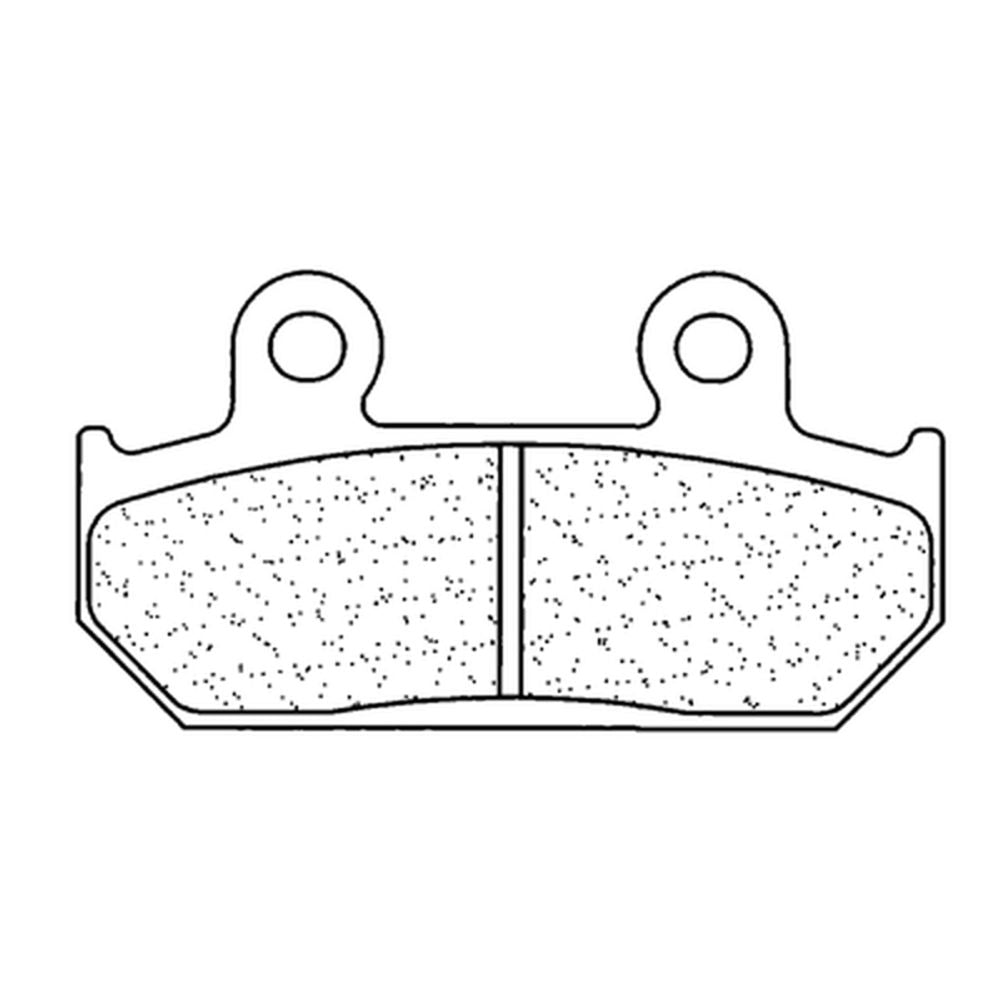SP 1034802 CL BRAKES Street Sintermetall Bremsbeläge - 2252XBK5  passend fuer HONDA NSR 250 R