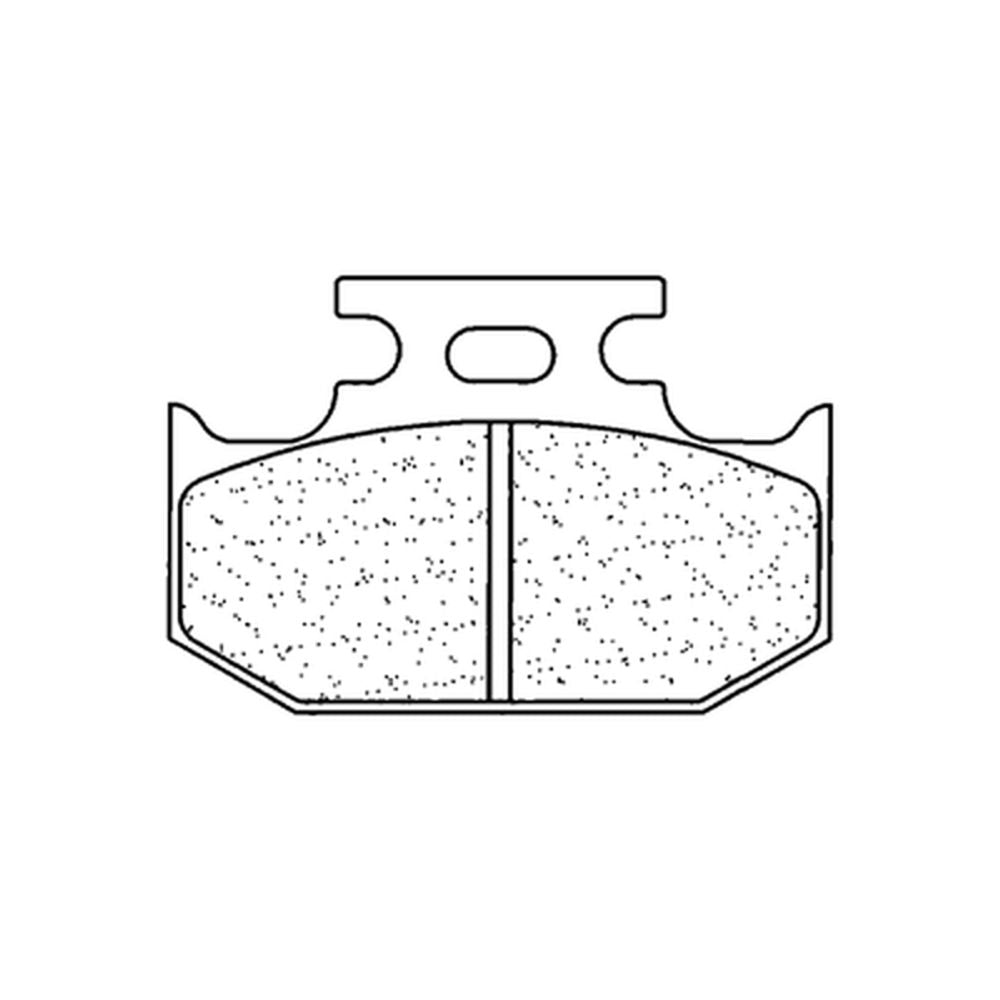 SP 1034850 CL BRAKES Racing Sintermetall Bremsbeläge - 2299RX3  passend fuer SUZUKI DR 350