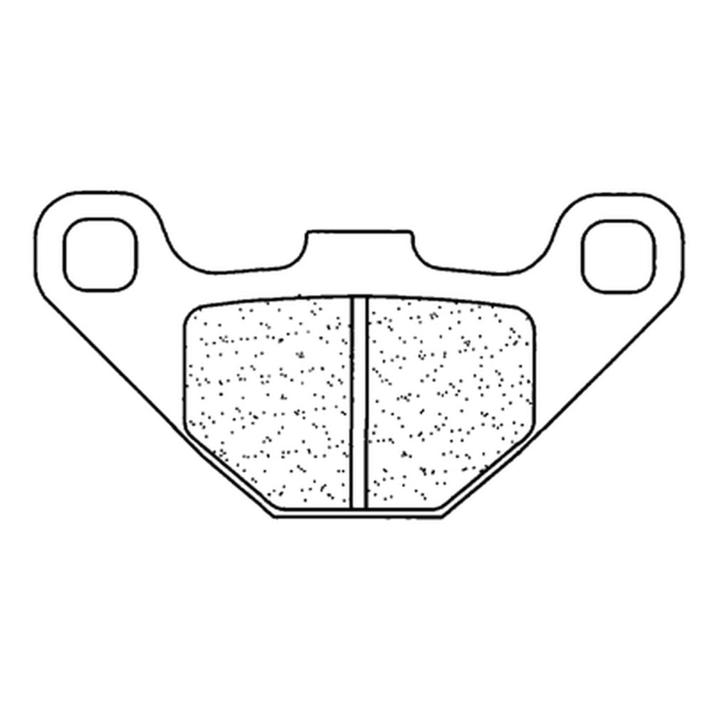 SP 1034875 CL BRAKES Off-Road Sintermetall Bremsbeläge - 2306MX10  passend fuer KAWASAKI KX 250