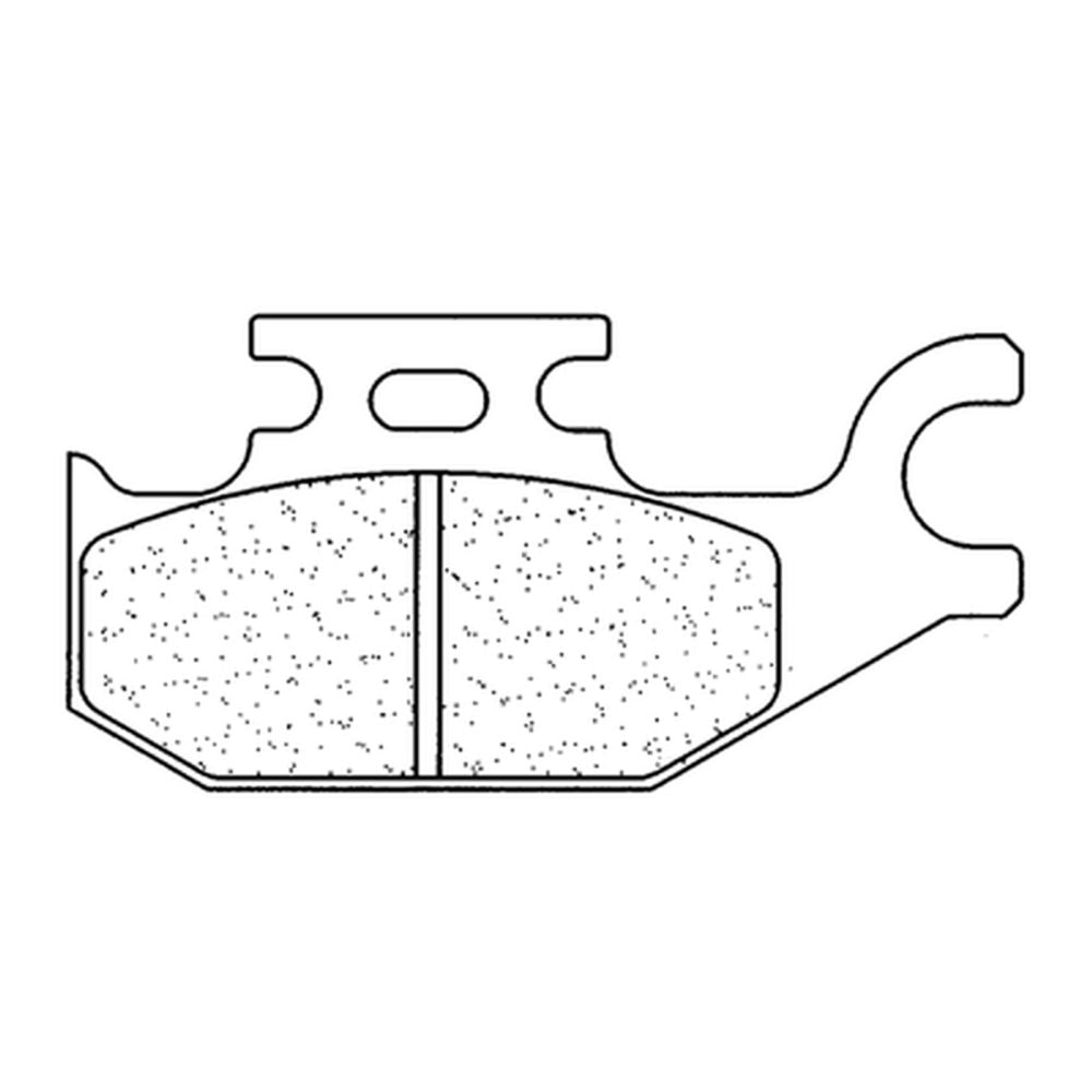 SP 1035063 CL BRAKES Off-Road Sintermetall Bremsbeläge - 2923X59  passend fuer CAN AM DS 650