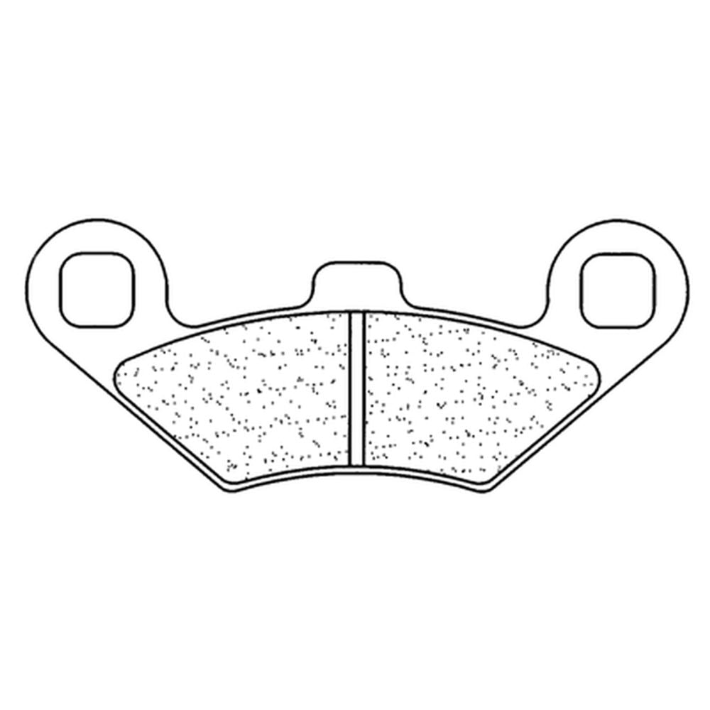 SP 1035068 CL BRAKES ATV Sintermetall Bremsbeläge - 2927ATV1  passend fuer POLARIS XPLORER 300