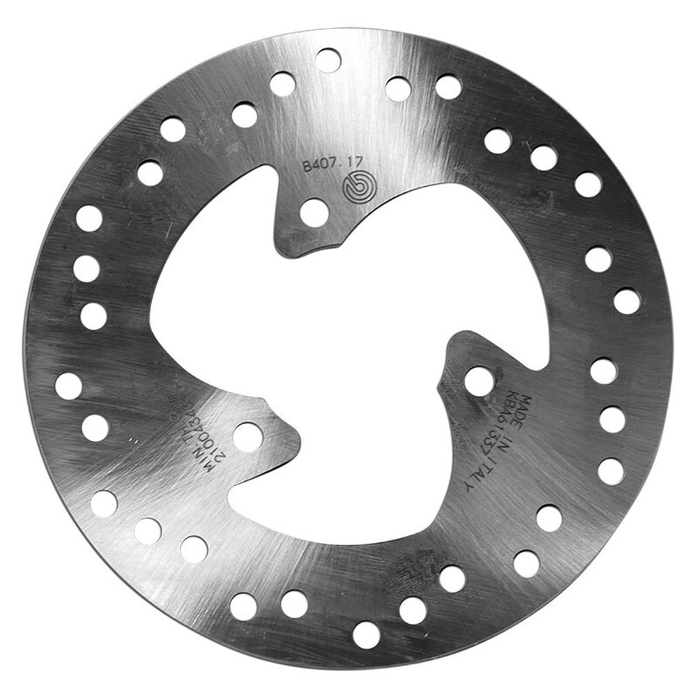 SP 1035407 BREMBO Serie Oro rund starr Bremsscheibe  passend fuer PEUGEOT BUXY 50 2T