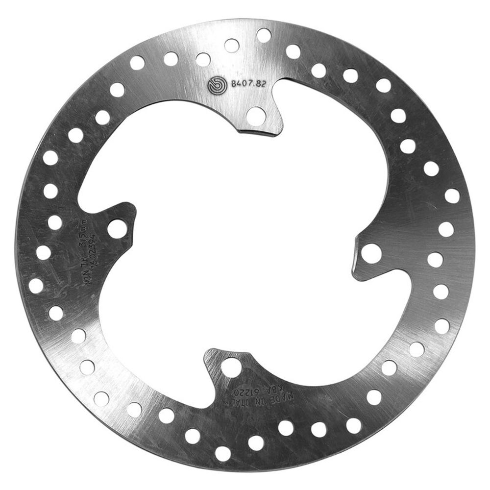 SP 1035465 BREMBO Serie Oro rund starr Bremsscheibe  passend fuer KAWASAKI KX 125